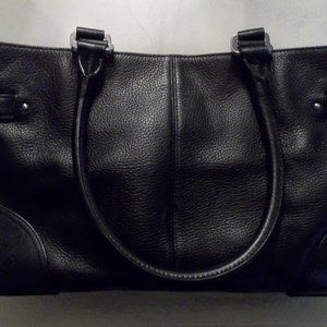 Vintage "Anne Klein" Leather Satchel Handbag